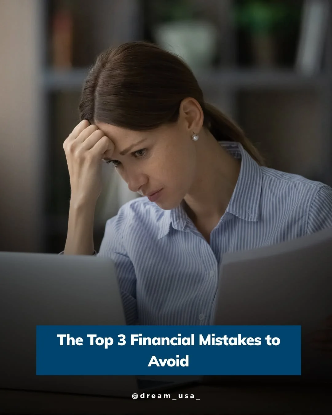 The Top 3 Financial Mistakes to Avoid

1. Not having a budget
2. Ignoring small daily expenses
3. Delaying saving and investing.

Catching these habits early gives you more control over your financial future. Pay attention to the little things; they 