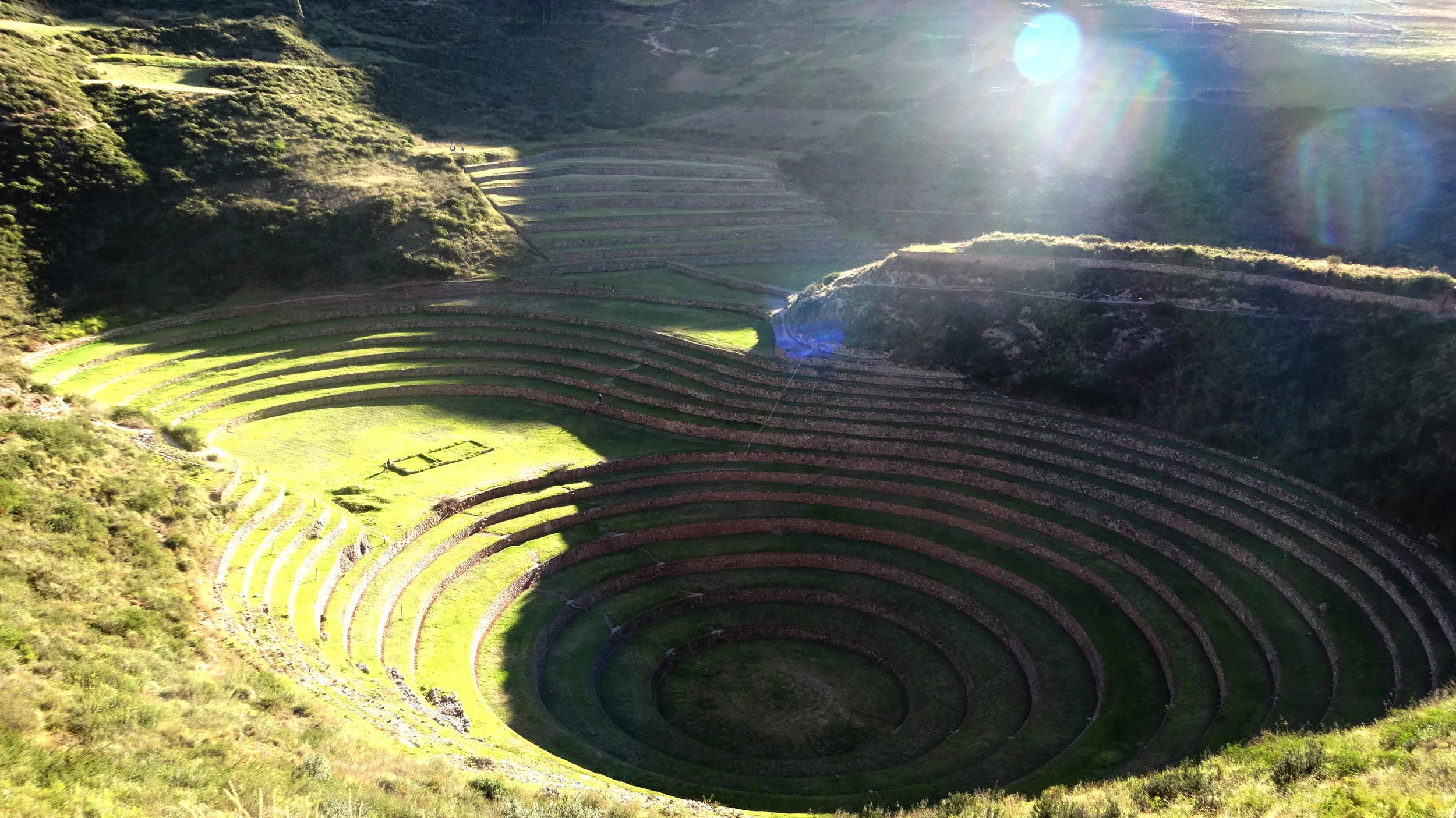 Where the aliens landed. 