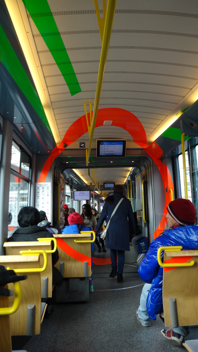 Those beautiful trolleys! 