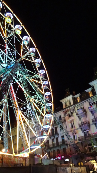 Christmas market in Montreux