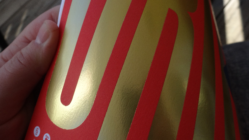 Mmmm... Gold foil on the front and back covers of the Recorder