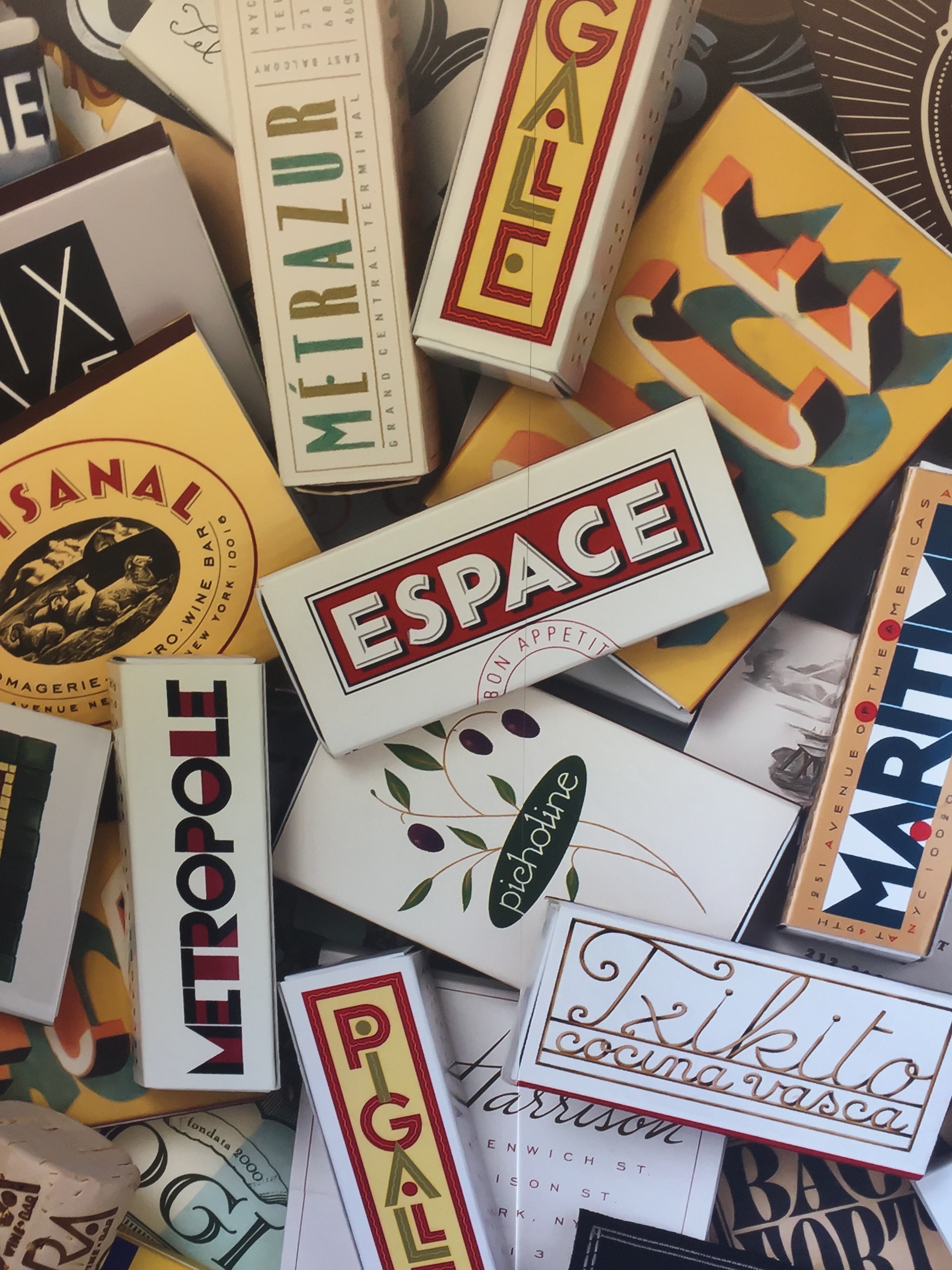 Some matchbooks! This is actually a picture of a picture :D