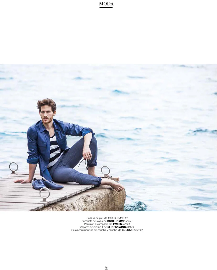 SLIDE&SWING EN GENTLEMAN MAGAZINE JUNIO 2015