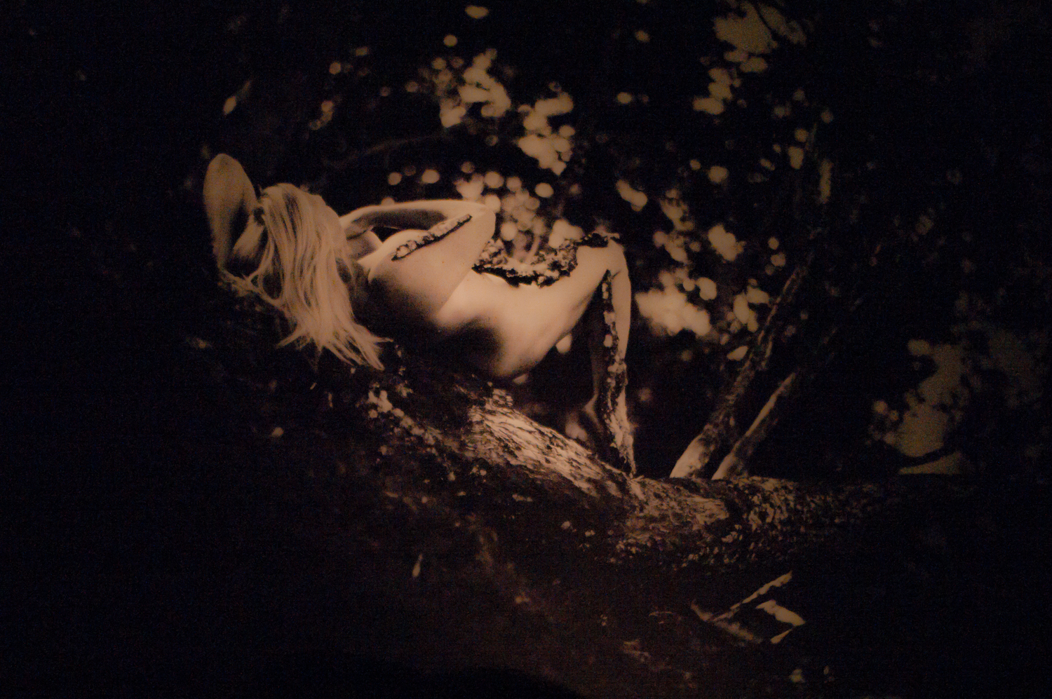Original photo and artwork by Helena M Wink. Photographed by Urban Björklund during the exhibition.