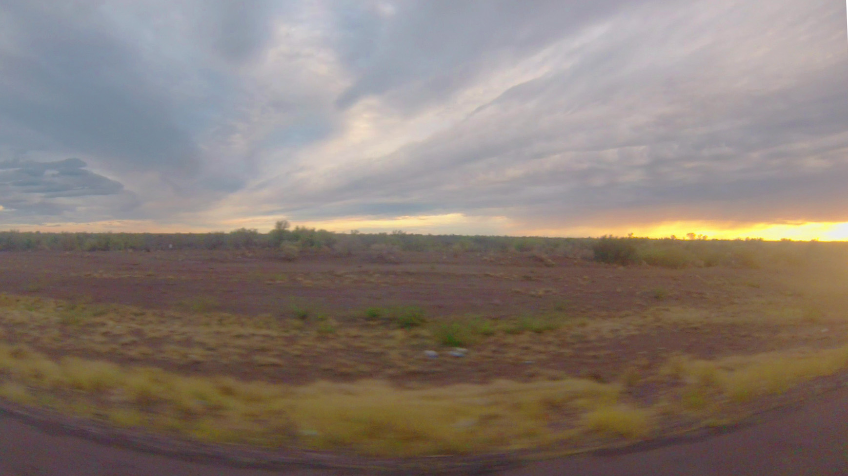 Sunrise, somewhere between Córdoba and Mendoza