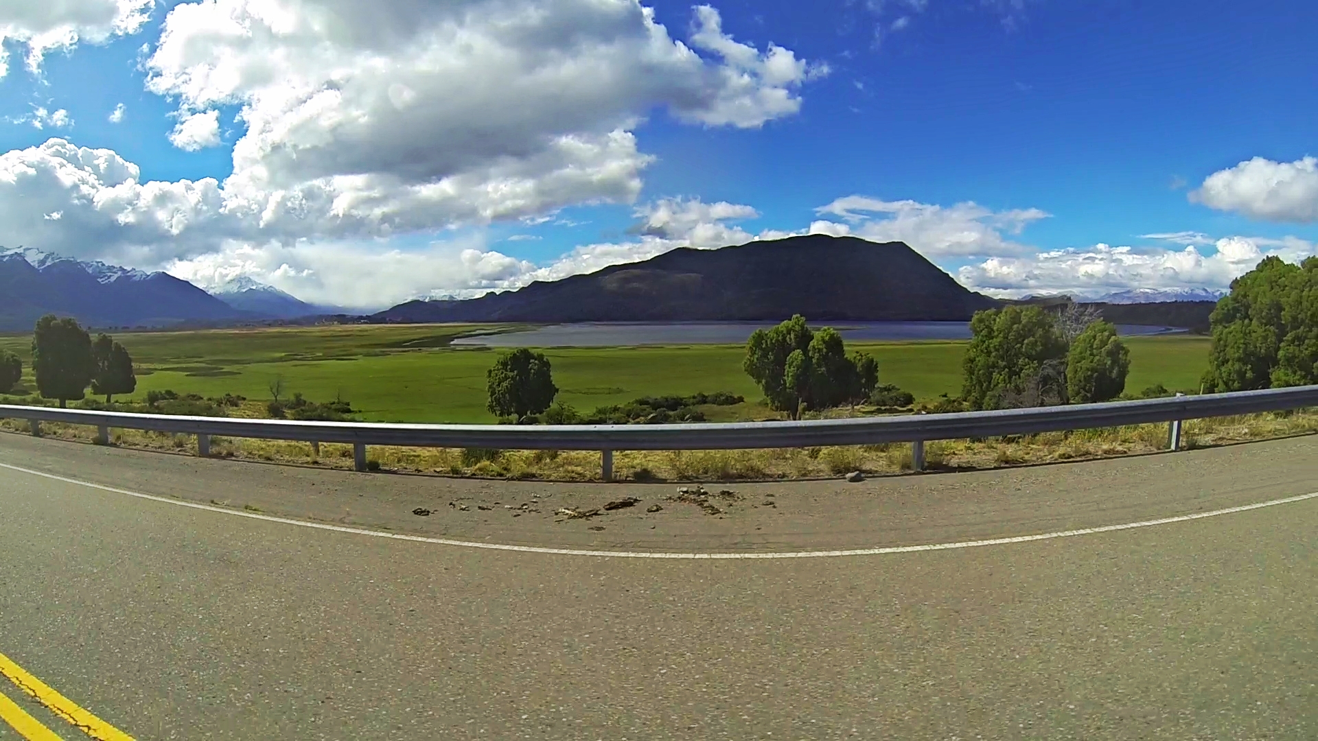  A "boring" highway view by Patagonian standards 
