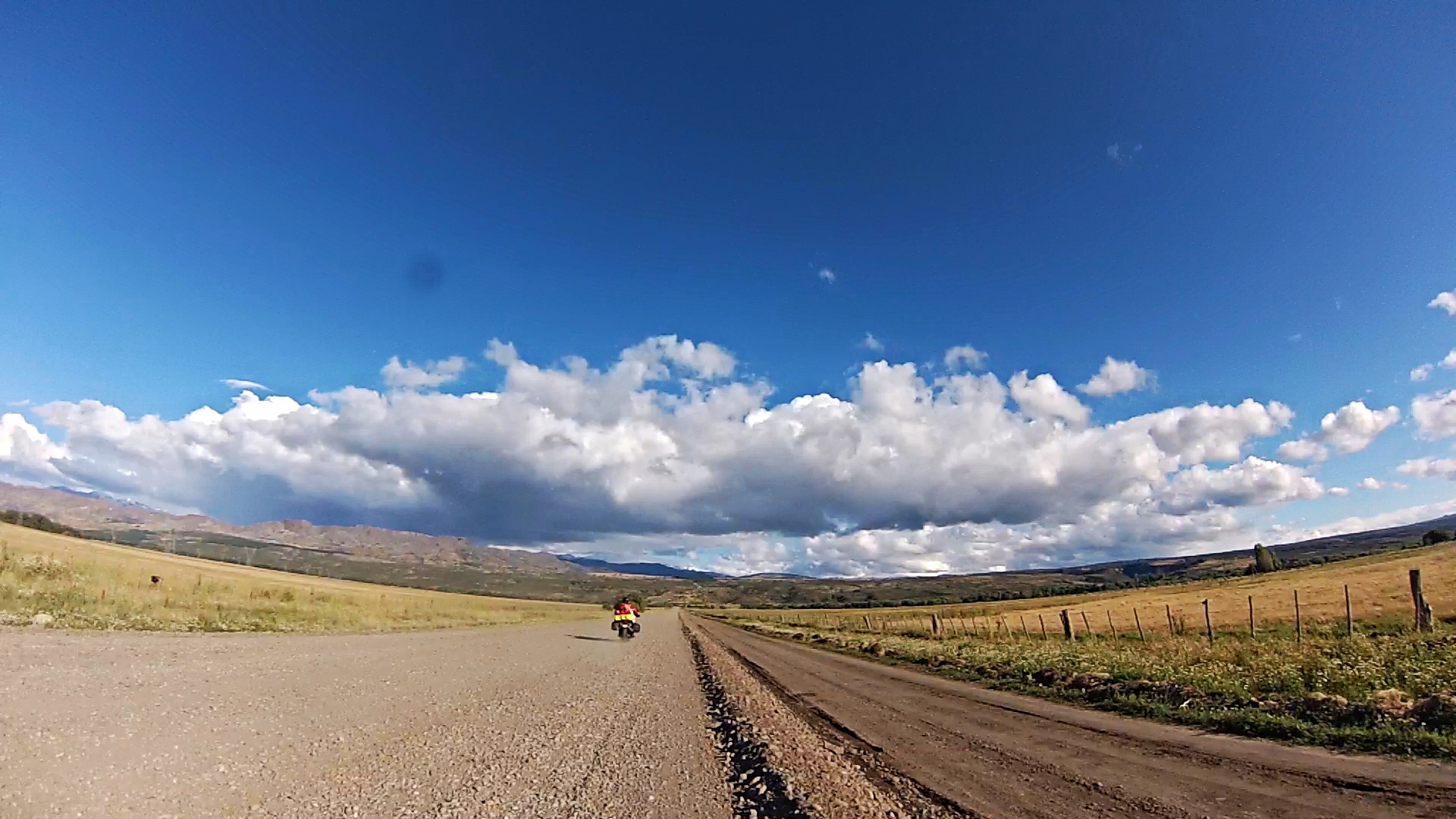 Ranchland south of Trevelín. Very rough roads but possibly the most beautiful sunset ride I've ever enjoyed in my life