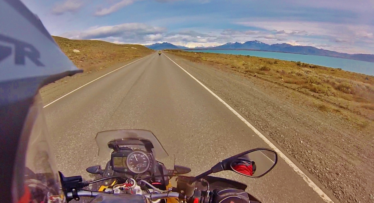The south shore of Lago Argentino en route to Parque Nacional Los Glaciares