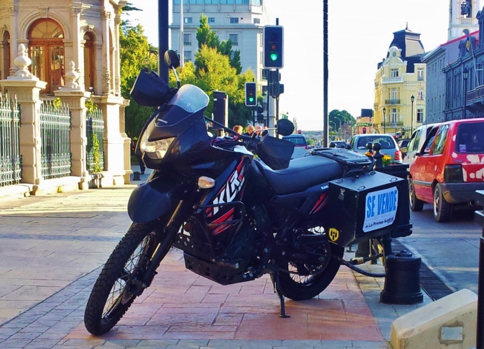 Love at first sight: this pic was taken the very first time I ever saw the bike. It was meant to be