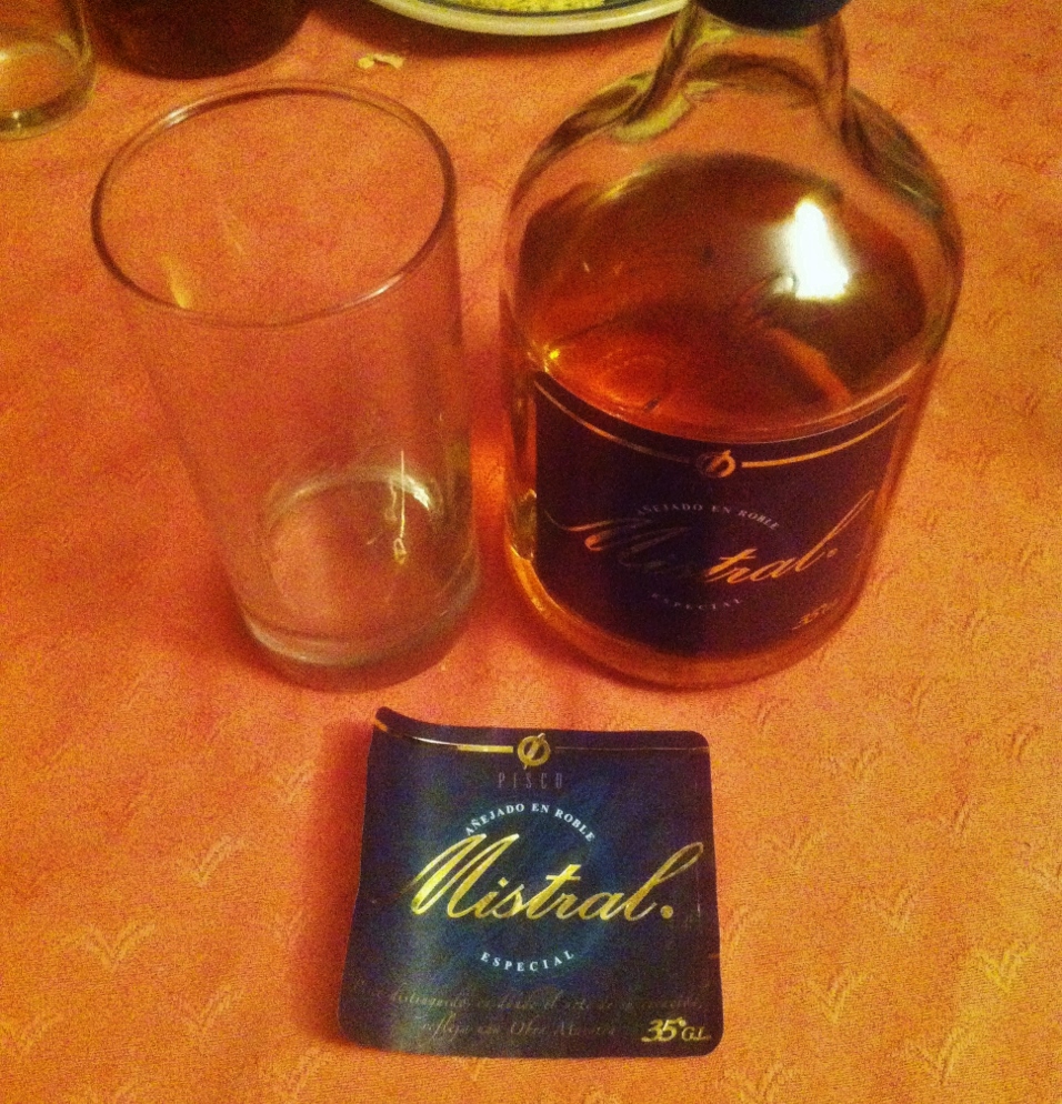 Oscar made sure I was well acquainted with pisco by the time I left Punta Arenas