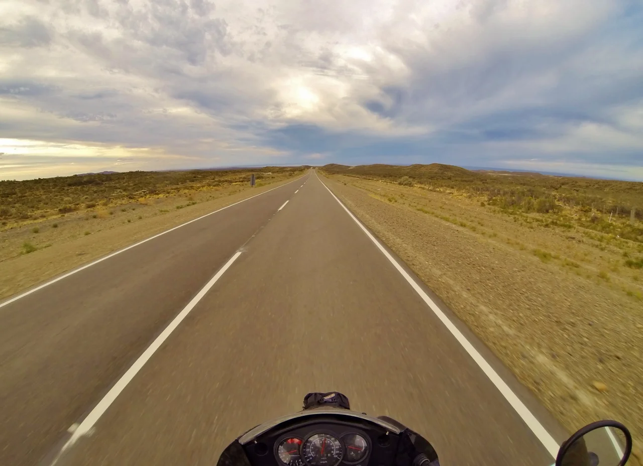Thousands of miles of this...can you blame me for zoning out?