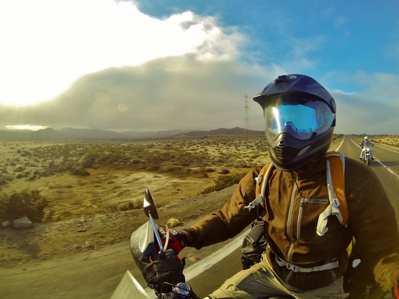 Riding with Chilean Delta Force