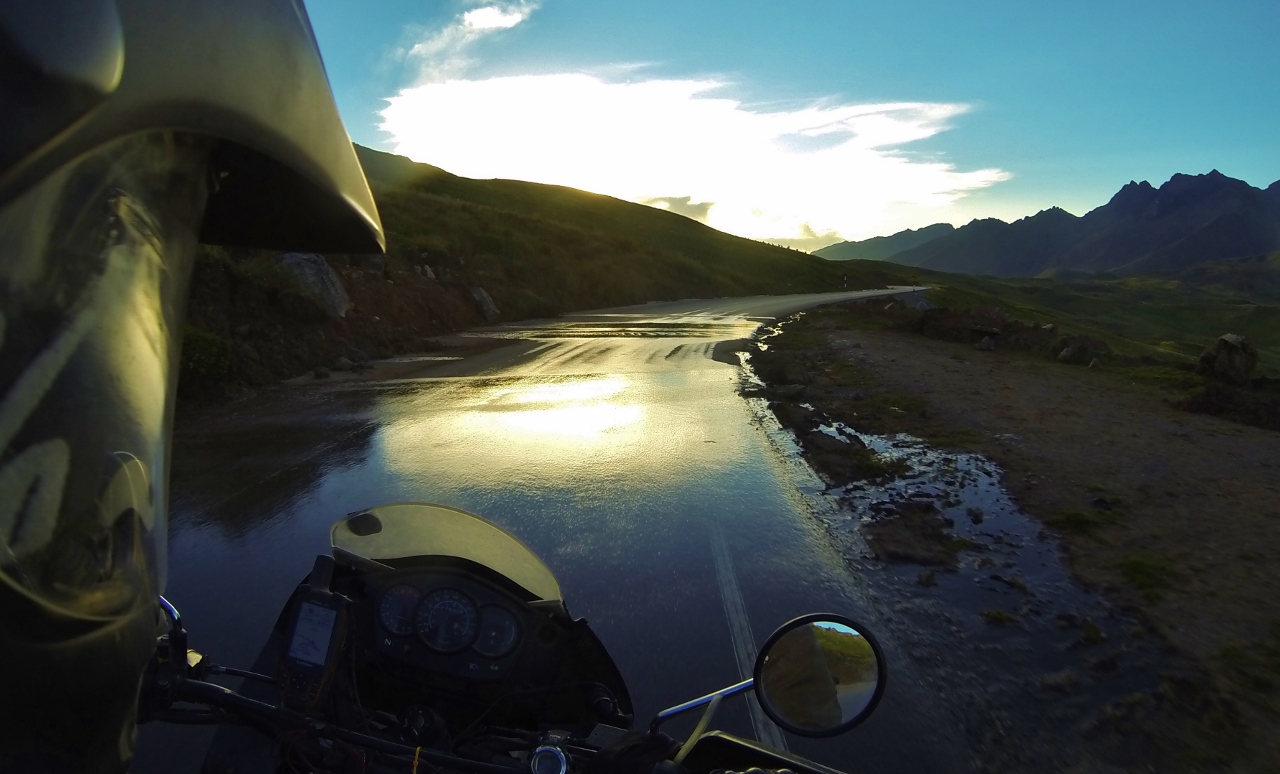 The mountains above Chincheros