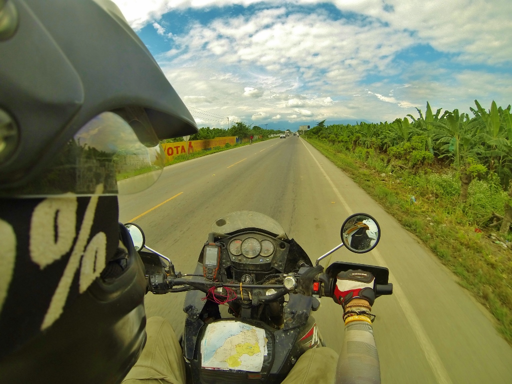  This place is bananas! &nbsp;Literally, the road is lined with nothing but banana trees for a hundred miles. 