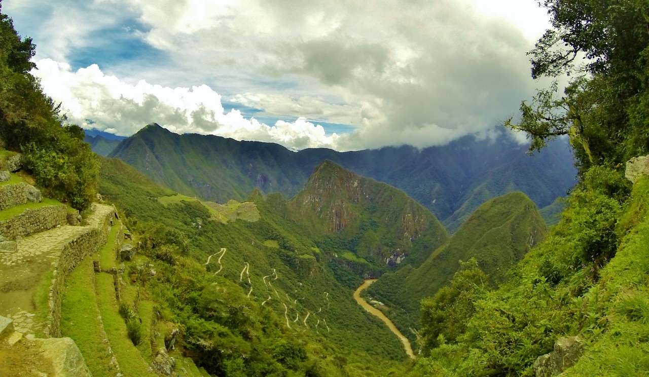 Machu Picchu from Intipunku, the Sun Gate