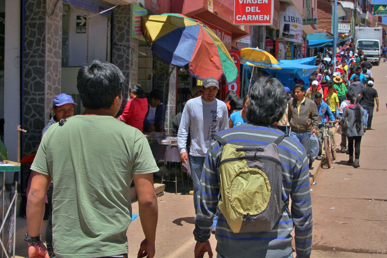 Miguel and Luis, tour guides who work for the hostel I was staying at, took me to the Baratillo