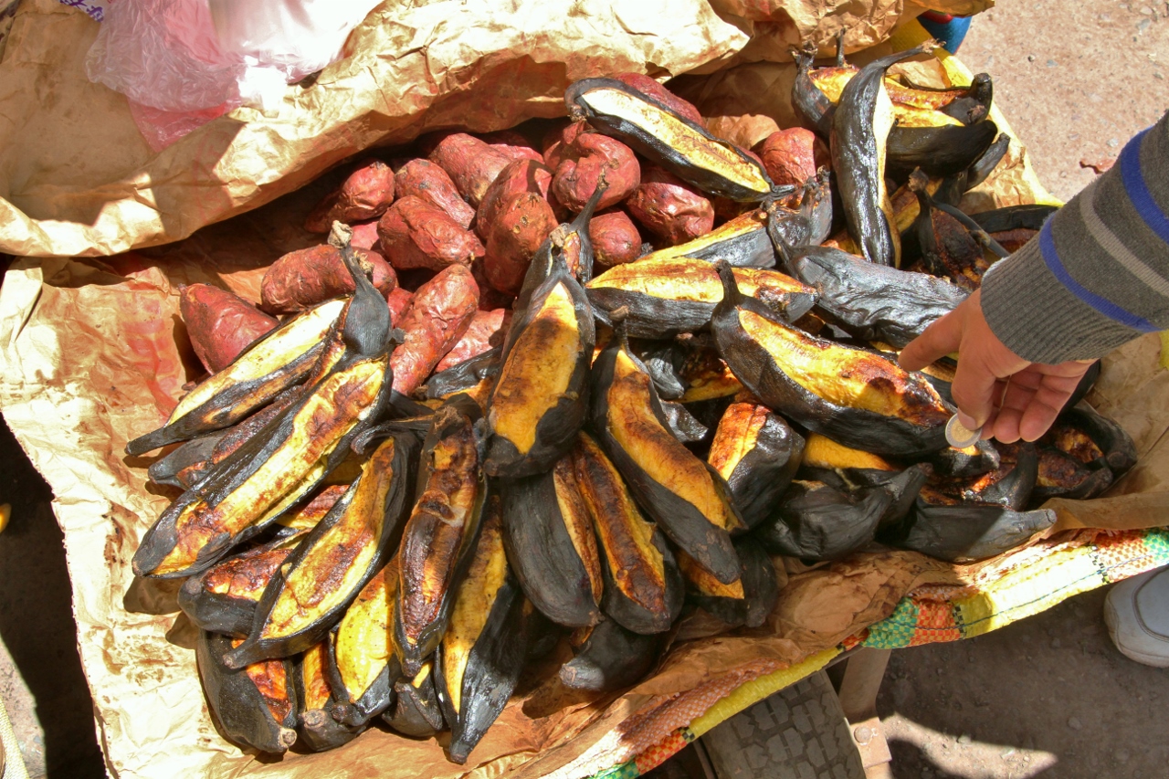 Grilled plantains = yes