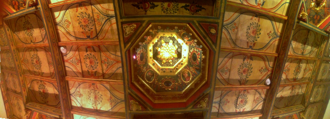 This is the original roof taken from the home of a member of the post-conquest Incan aristocracy. Note: the Inca were so advanced that they had fire alarms centuries before the rest of the world