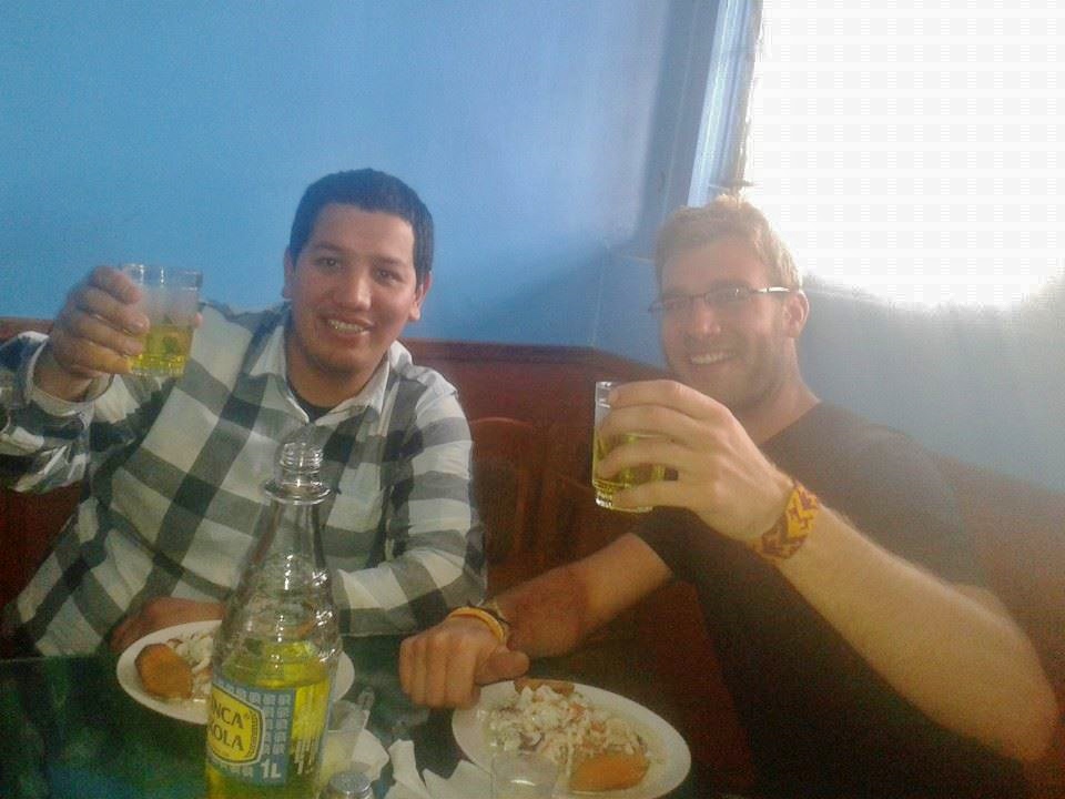 Inka Cola, ceviche y hermanos verdaderos