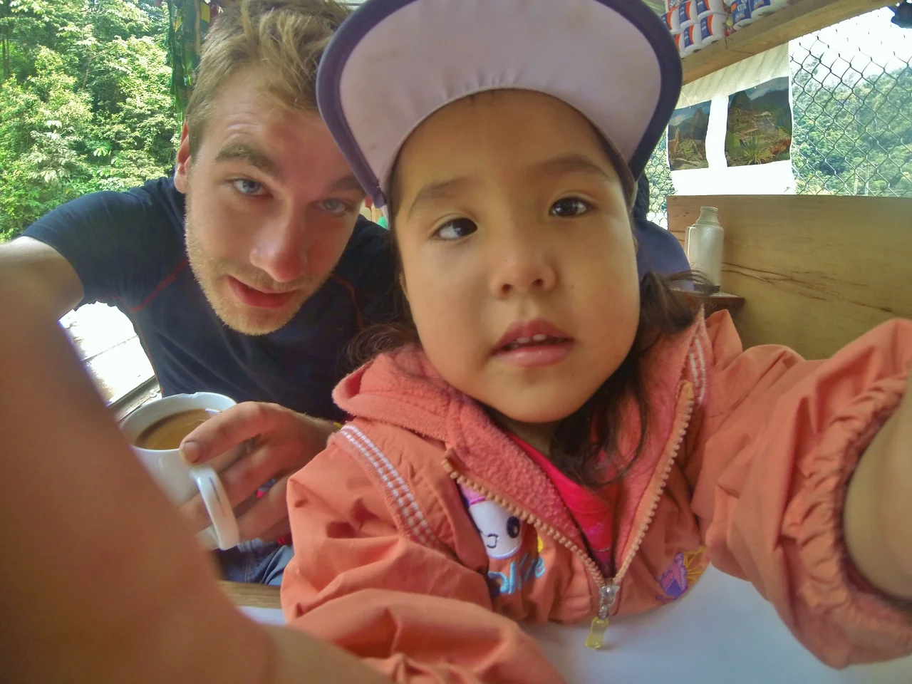 She thought my camera was pretty neat