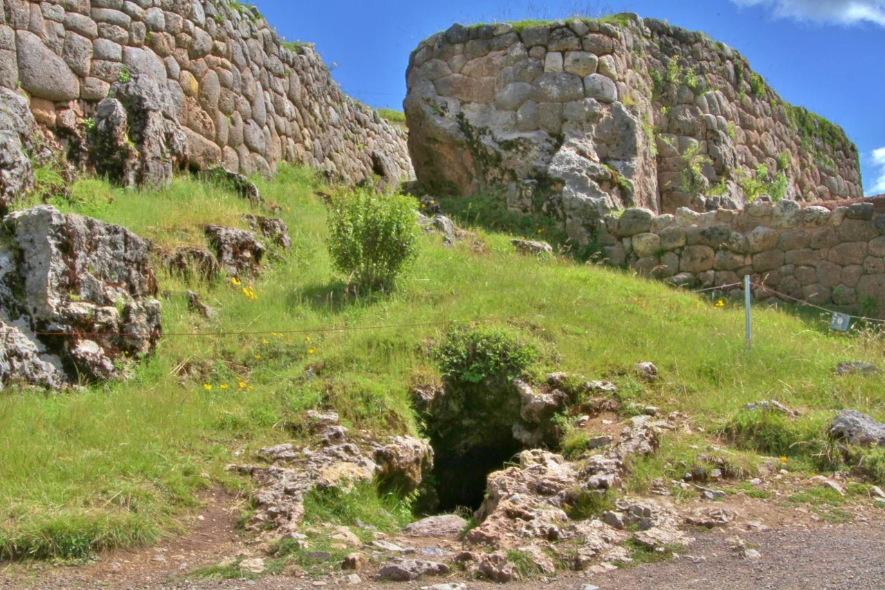 The Inca either left natural caves untouched or incorporated them into their structures
