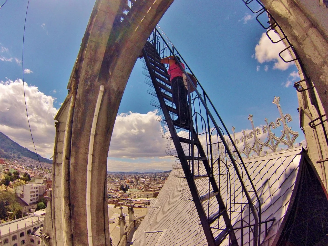 For $2 and a heart attack you can climb the steeple