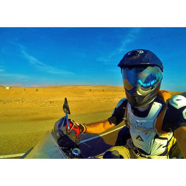 #tbt in #Chile (and #peru!). In parts of the #Atacama #Desert, it doesn't rain for years on end, and the land looks like Mars than Earth.  You can ride for hundreds of miles without seeing a single tree, cactus, or blade of grass out here.