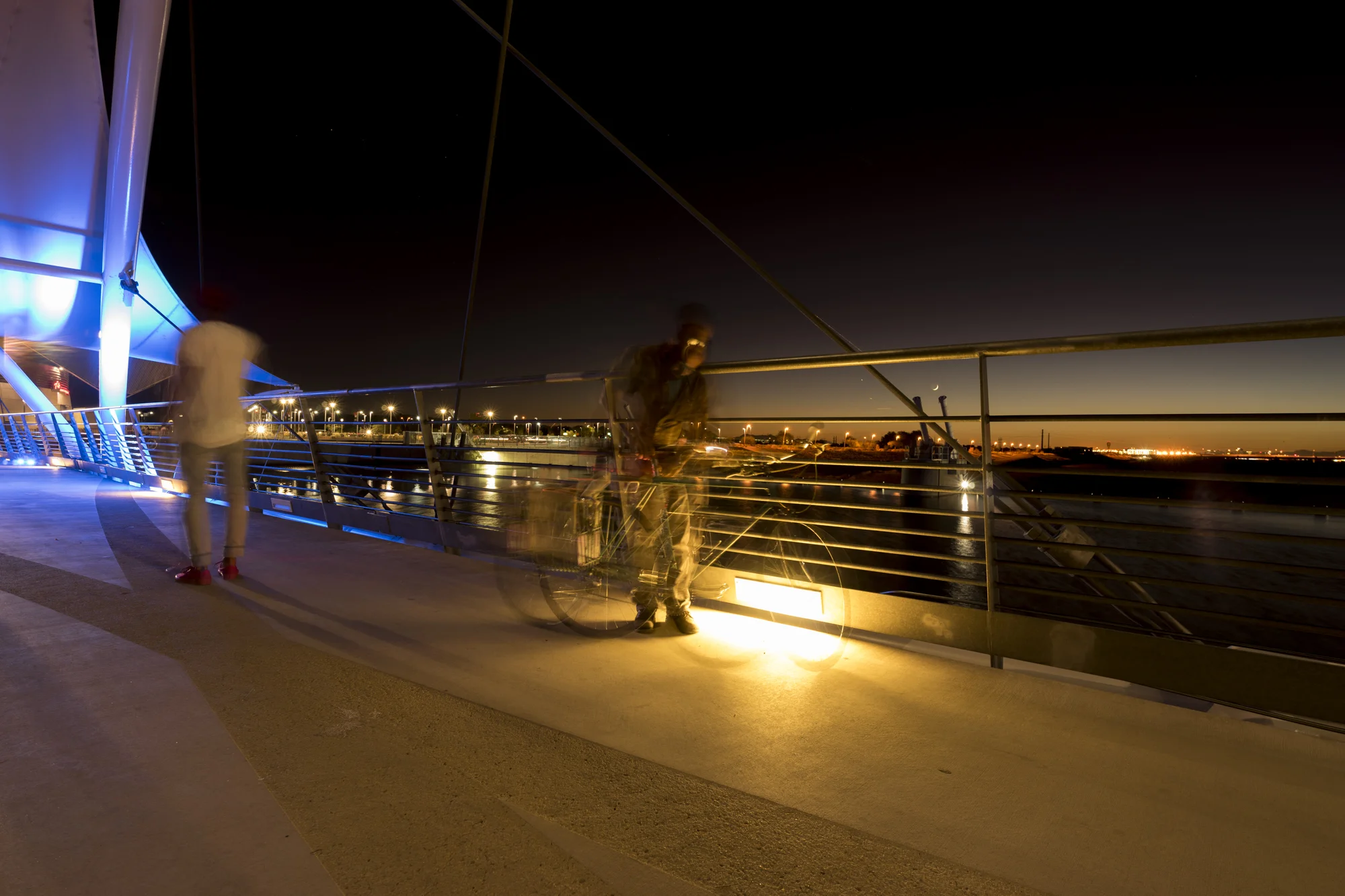 Tempe Town Lake Ped/Bike Bridge.