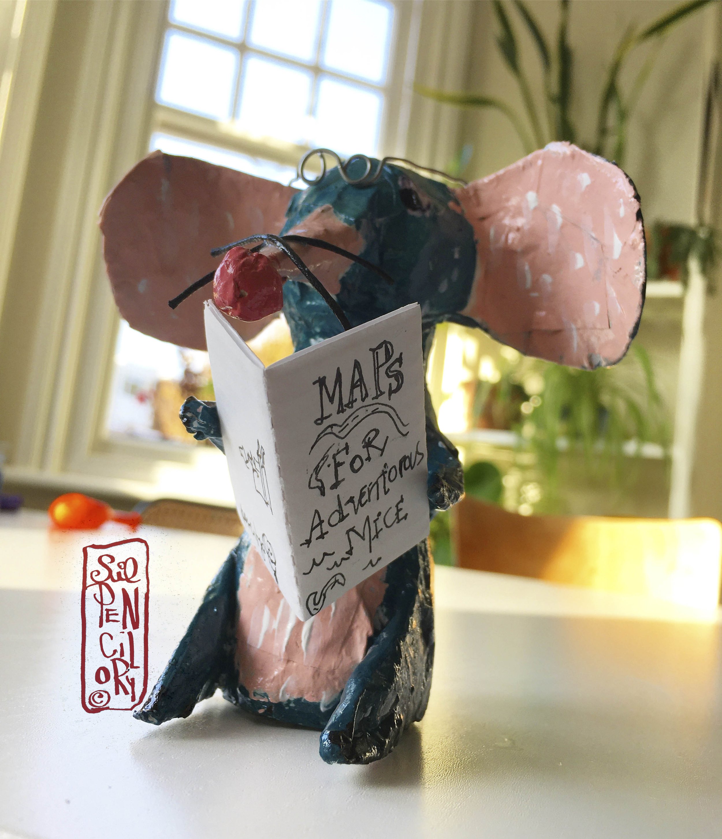 Blue mouse
