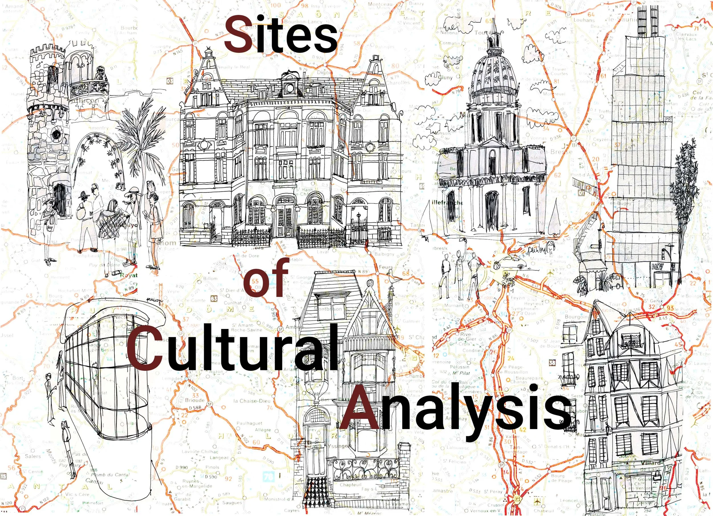 Webpage design for Website "Cultural Analysis" for Sussex Centre of Cultural Studies, University of Sussex, UK.