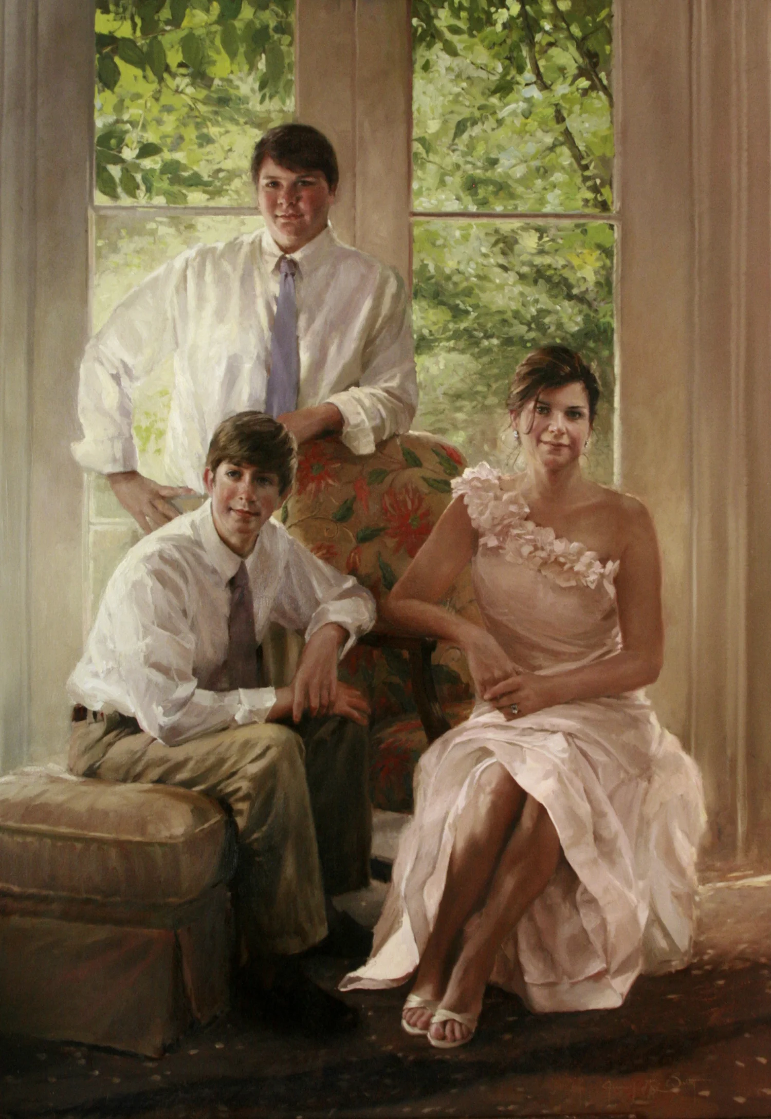 Private Collection, 40 x 60" Oil on linen