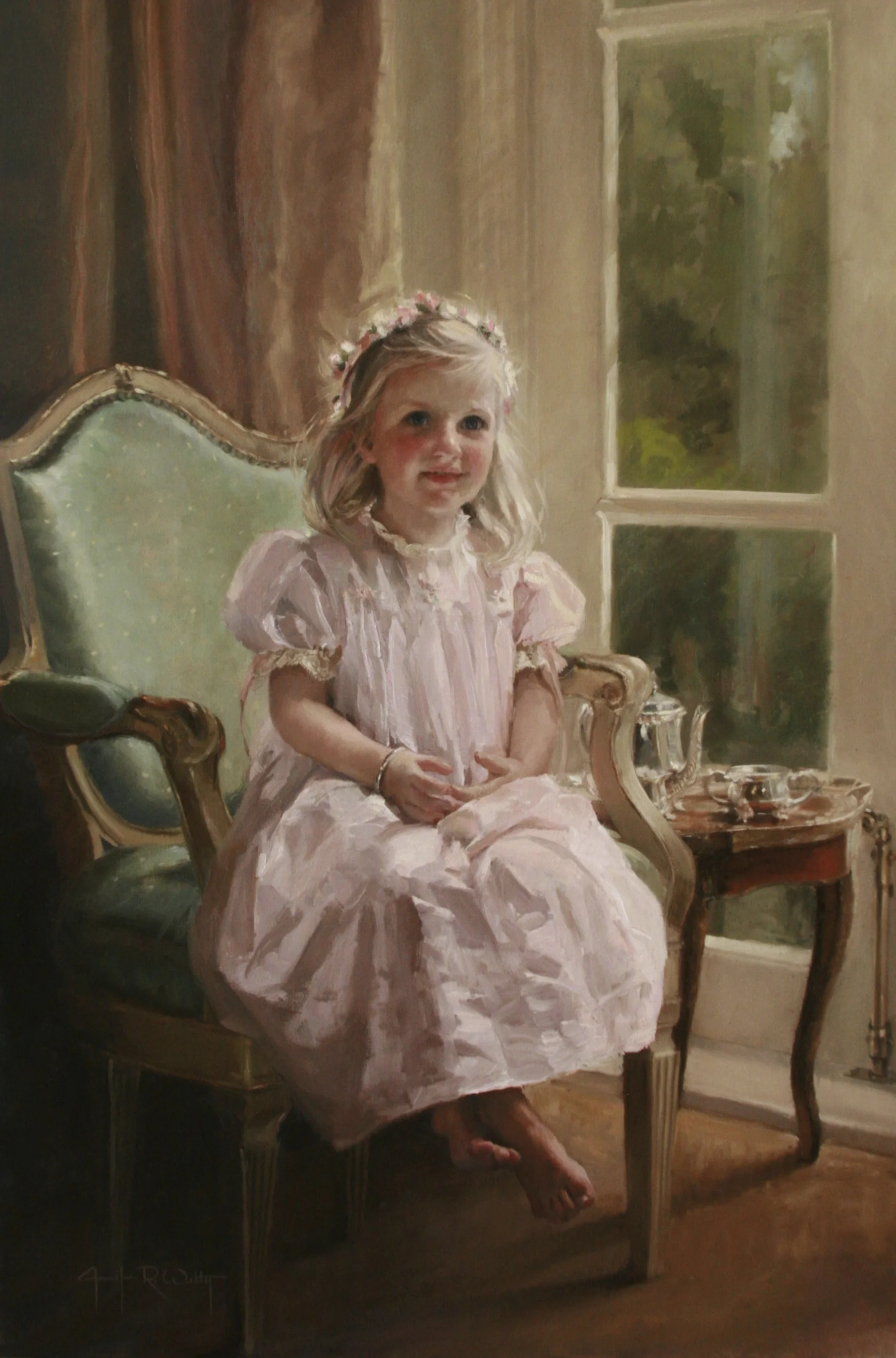 40 x 46", Oil on linen, 2011