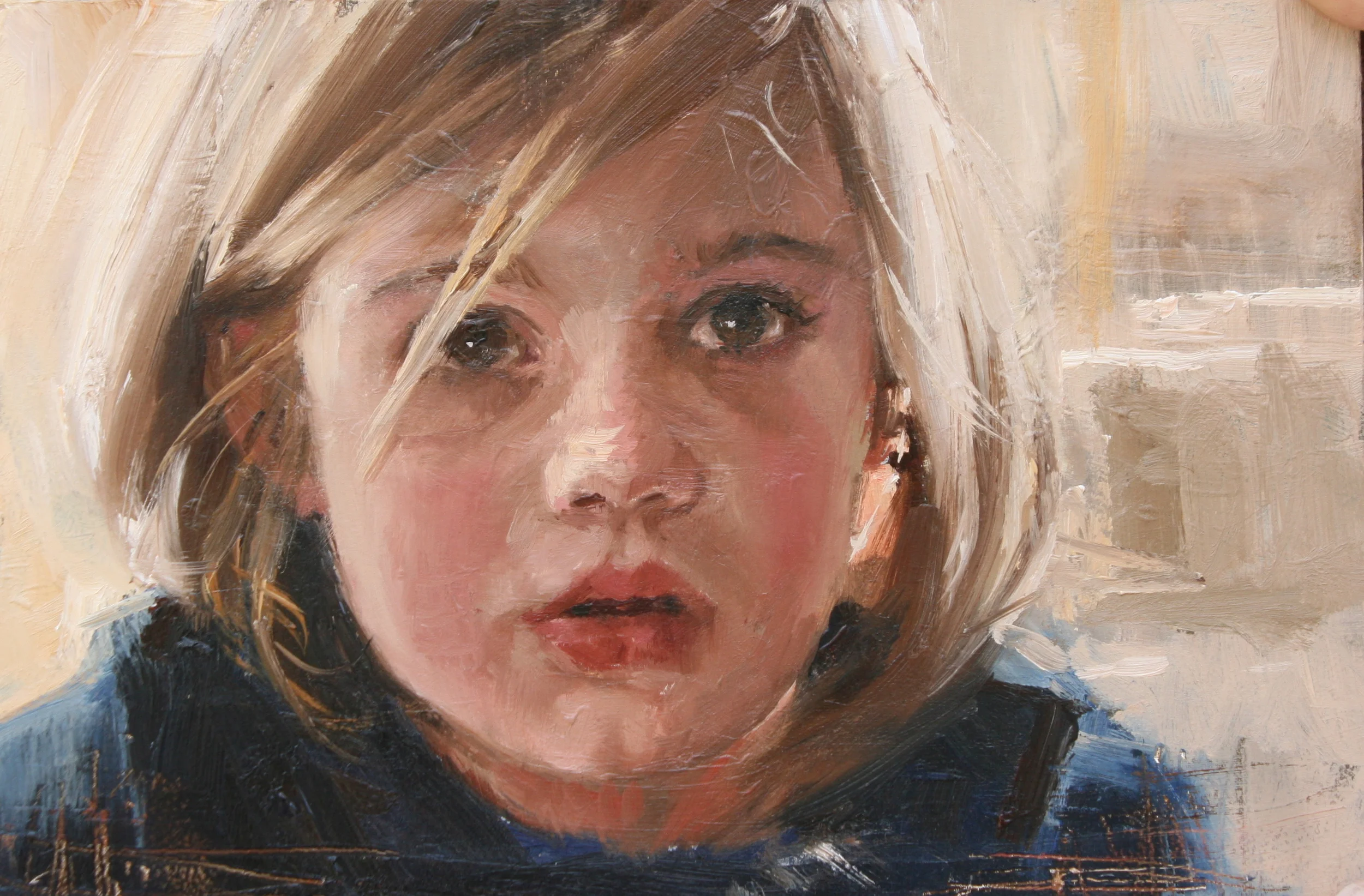 Maggie, 6 x 9, Oil on panel, 2010