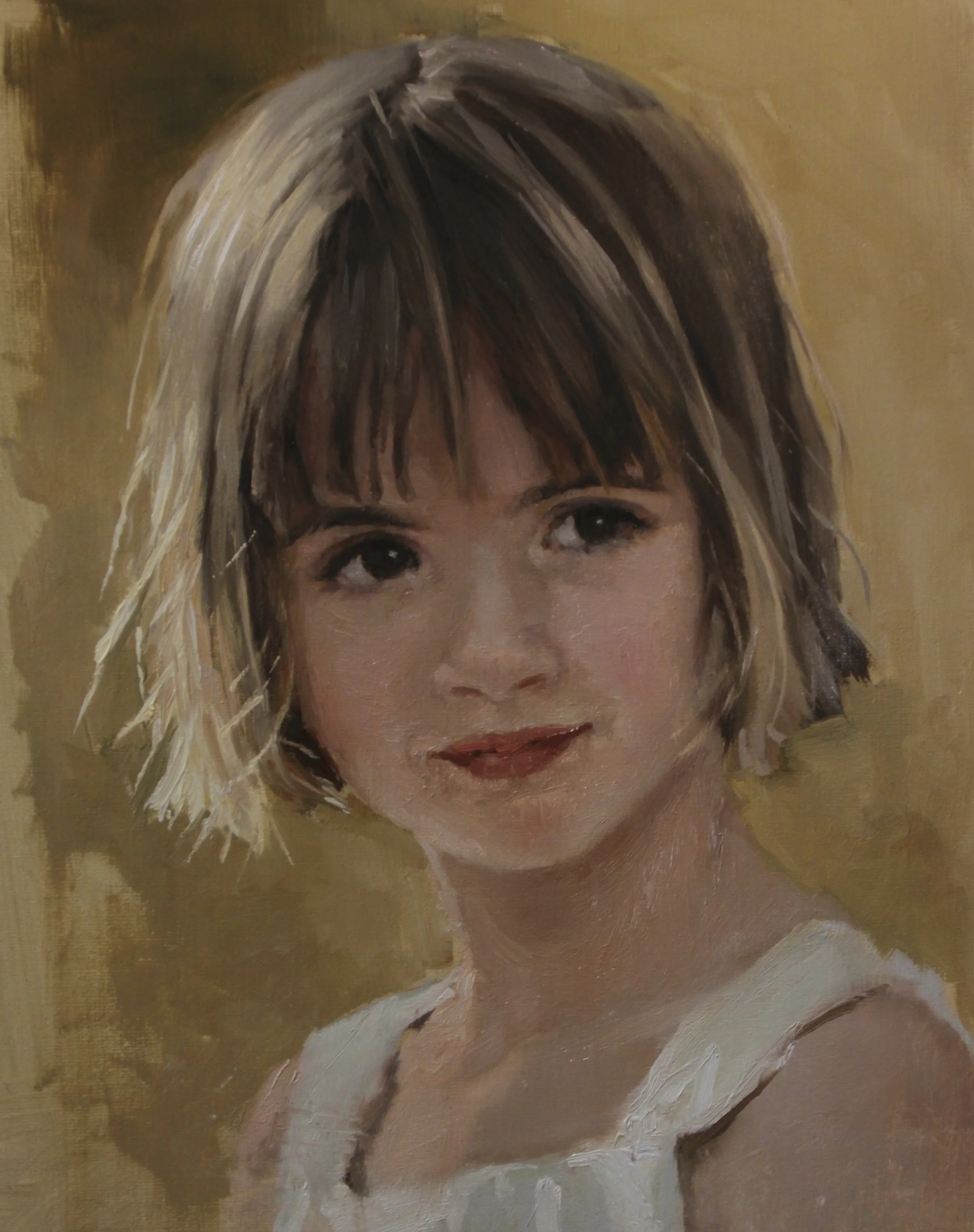 "Dani", 9 x 12" oil on linen, 2013
