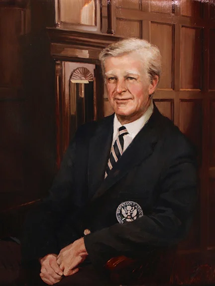 USGA President, Sandy Tatum, commissioned by the San Francisco Golf Club