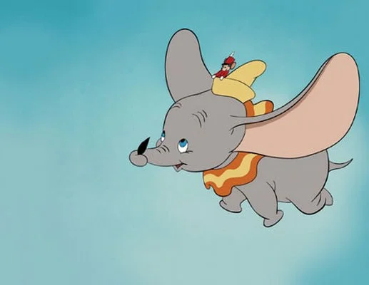 Dumbo could fly, even without his feather
