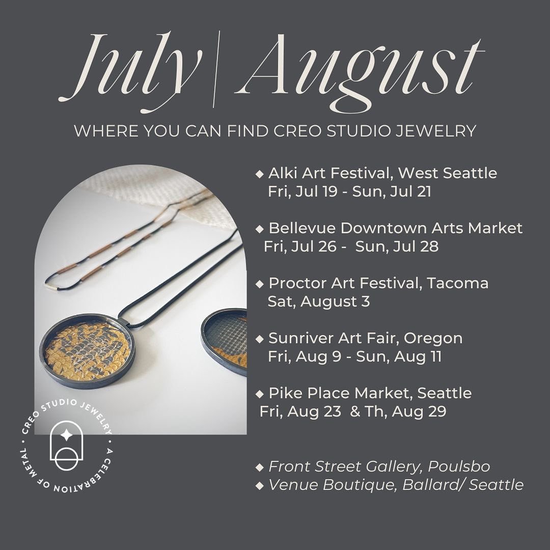 I&rsquo;m taking a little sc/nc beach vacation before I begin a month of back to back markets! I have so many new designs in the pipe line, come out and see what I have been working on!