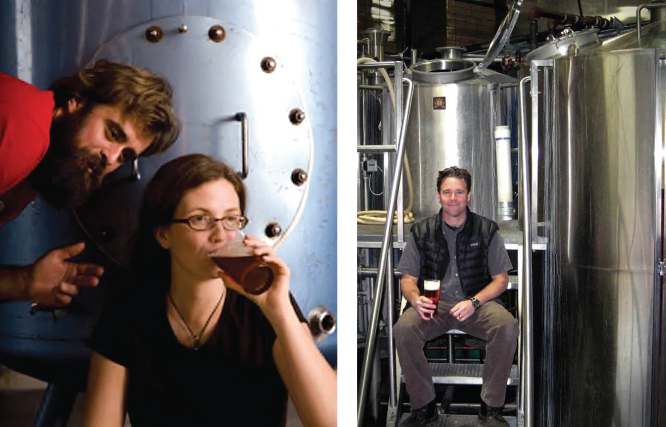 David Merritt and Jaime Tenny from COAST Brewing Company in South Carolina.