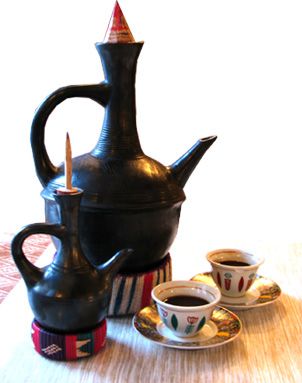 Clay Jebena Coffee Pot