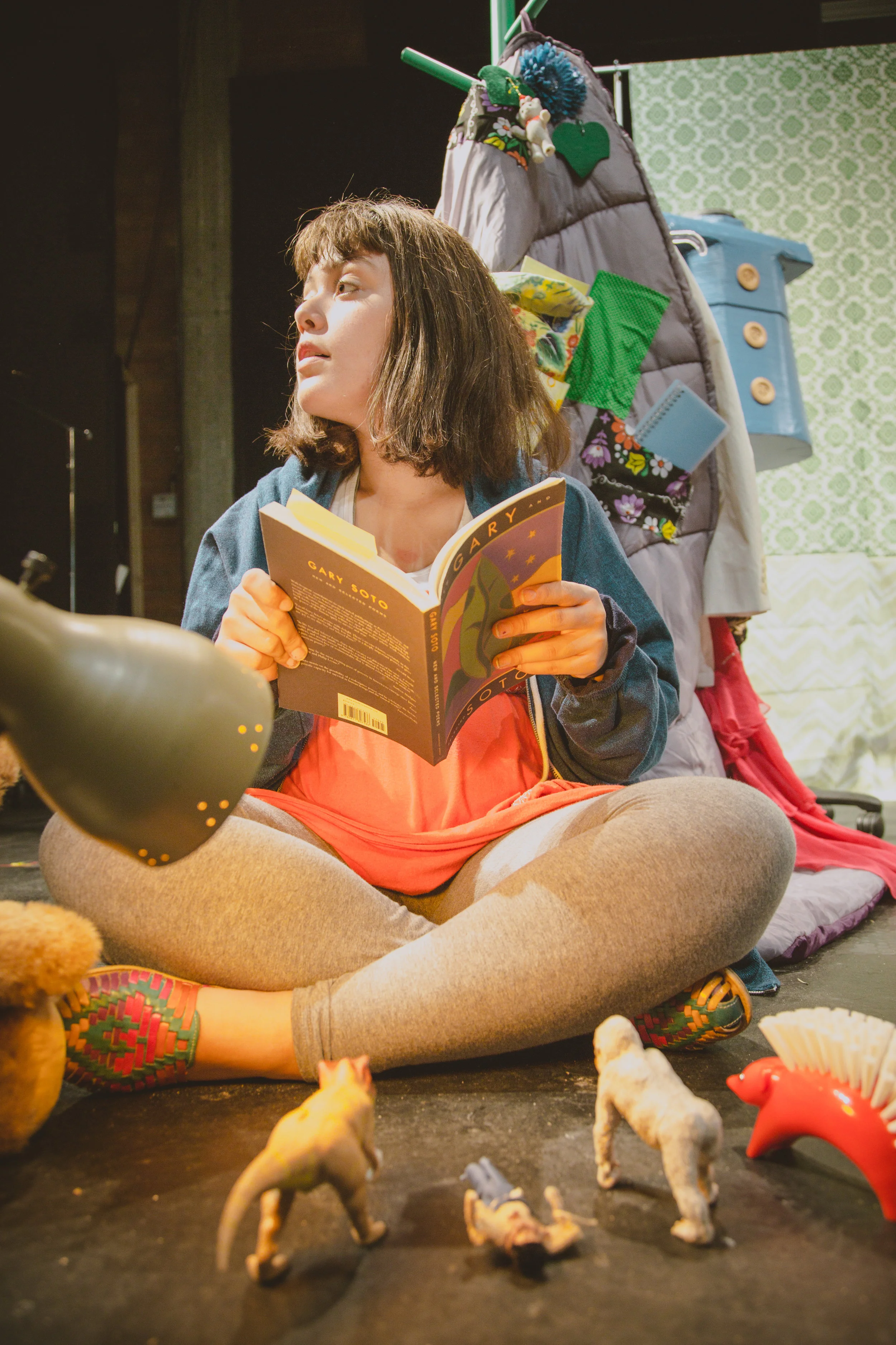 Inspiration from poet Gary Soto. “They say it’s best to write about what you know best. Start with what’s right outside your window.”