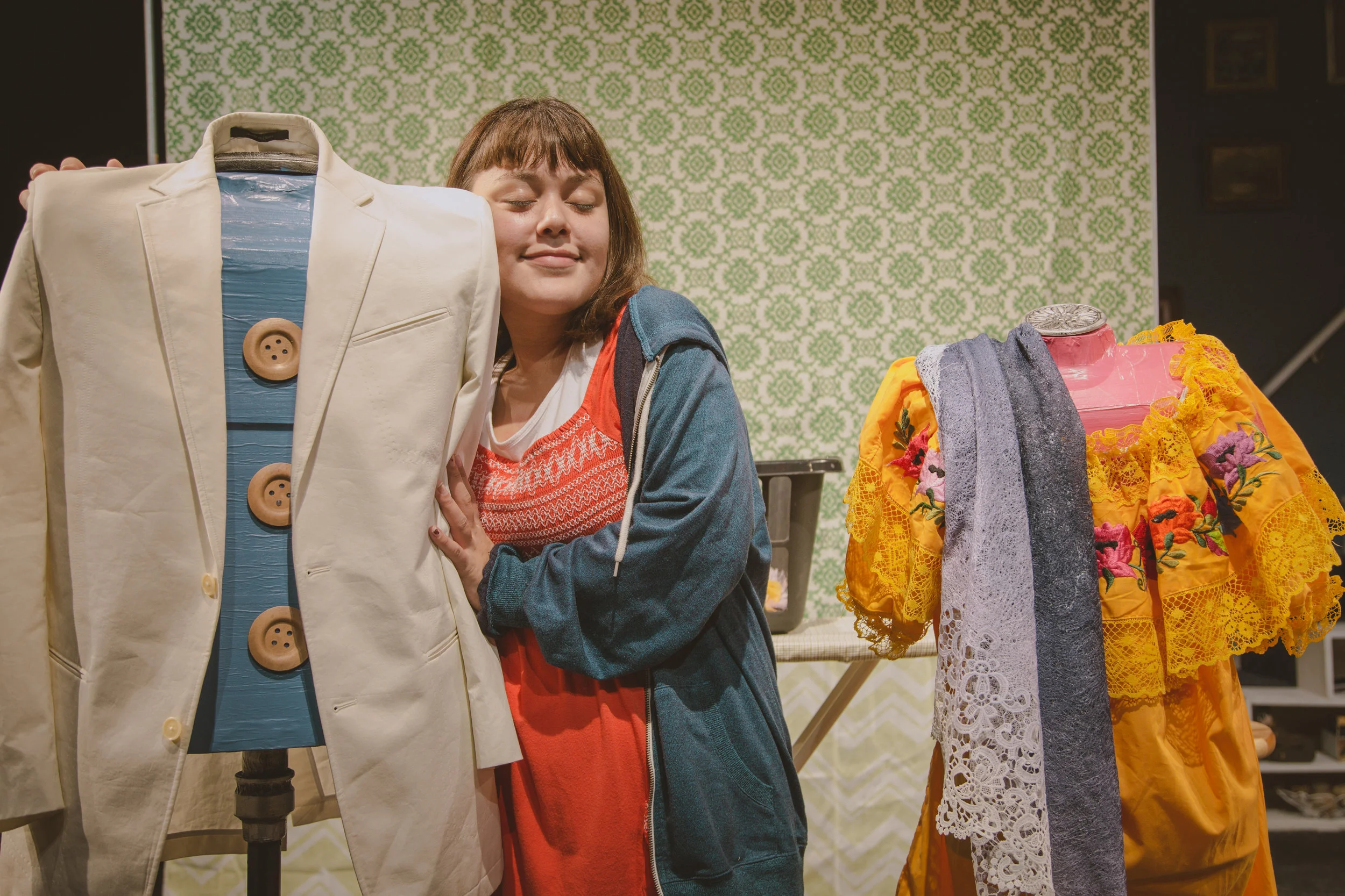 "Mi Papa. My father is like a furnace, even when he gets too hot, he keeps the house warm with love."