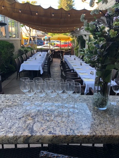 Garden patio
