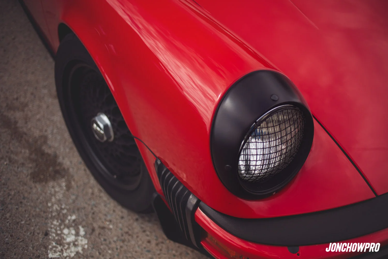 A Red 911