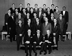 Our first graduating class in 1967.