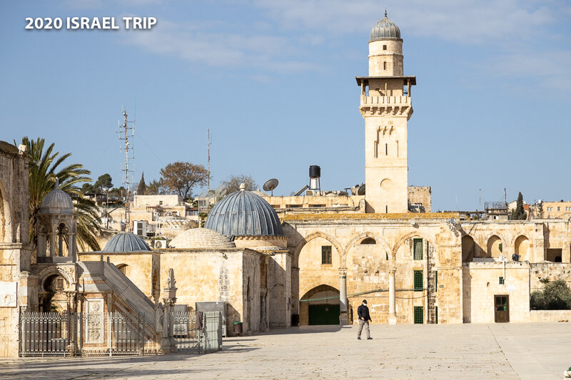 On top of the Temple Mount