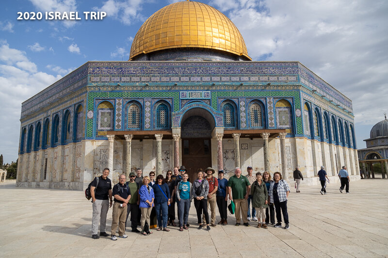 Dome of the Rock on top of the Temple Mount