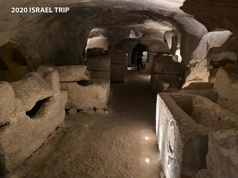 Bet She'arim - the tombs of the rabbis