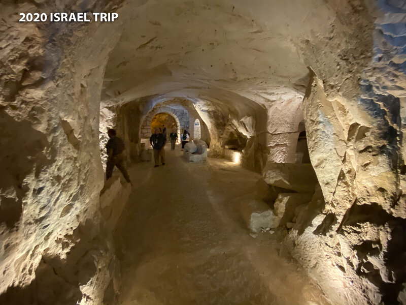 Bet She'arim - the tombs of the rabbis