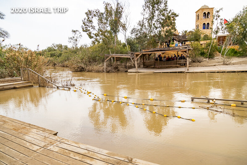 Jordan River - Claimed site of Jesus' baptism