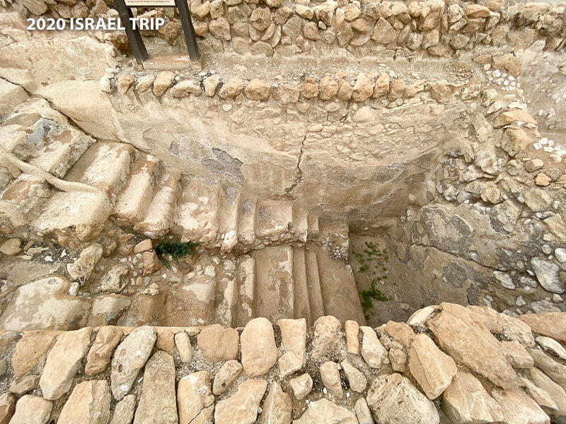 Ritual immersion pool at Qumran